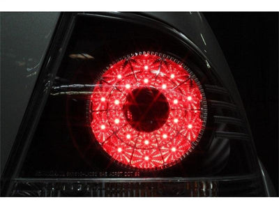 01 - 05 Lexus IS300 Tail Light Set - Black Patch Performance - SPYD5005809