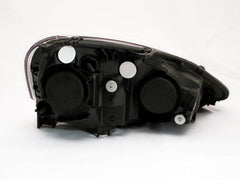 0204 RSX HEADLIGHTS BLACK CLEAR DRIVER/PASSENGER - Black Patch Performance - ANZO121209