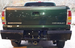 03 - 07 Chevrolet and GMC 2500/3500 Trail FX Rear Diamond Plate Bumper - Black Patch Performance - FX1003