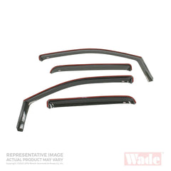 03 - 07 Honda Accord (Sedan) Side Window Deflector - N/A - Black Patch Performance - WEST7244481