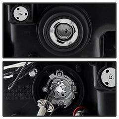 05 - 07 Jeep Grand Cherokee Headlight Set - Black Patch Performance - SPYD5011107