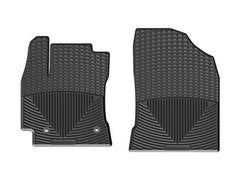 WT Rubber Mats - Front - Blk - Floor Mats from Black Patch Performance
