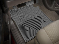 WT Rubber Mats - Front - Blk - Floor Mats from Black Patch Performance