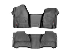 WT FloorLiner - Front - Blk - Floor Mats from Black Patch Performance