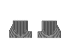 WT Rubber Mats - Rear - Grey - Floor Mats from Black Patch Performance