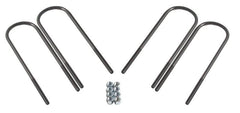 Leaf Spring Axle U-Bolt Kit - Suspension from Black Patch Performance