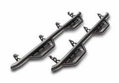 Chevrolet, GMC (Crew Cab Pickup - 2.7, 3.0, 4.3, 5.3, 6.2, 6.6) Step Nerf Bar - Body from Black Patch Performance