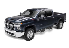 Chevrolet, GMC (Crew Cab Pickup - 2.7, 3.0, 4.3, 5.3, 6.2, 6.6) Step Nerf Bar - Body from Black Patch Performance