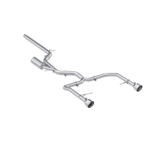 MBRP Exhaust 3in. Cat Back; 2.5in Dual Split Rear; T304 - Exhaust from Black Patch Performance