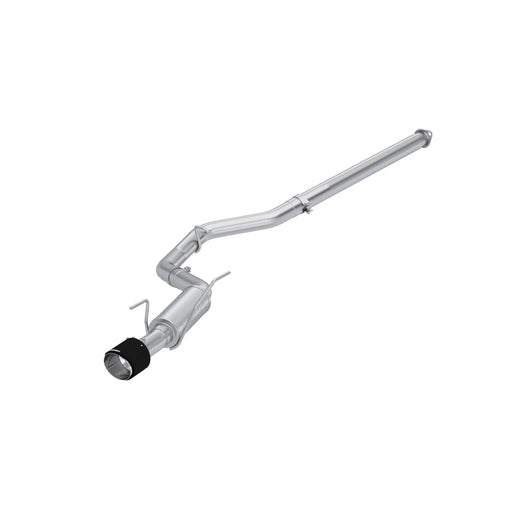 MBRP Exhaust 3" Cat Back, Single Rear Exit, T304 with CF Tips - Exhaust from Black Patch Performance