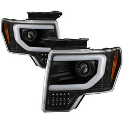 13 - 14 Ford F - 150 Headlight Set - Black Patch Performance - SPYD5087584