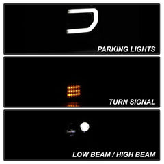 13 - 14 Ford F - 150 Headlight Set - Black Patch Performance - SPYD5087584