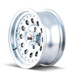 15x8 ION 71 5x4.5 Offset ( - 19) Center Bore (83.06) Style #71 | 71 - 5865 - Black Patch Performance - ION715865