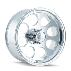 16x8 ION 171 8x170 Offset ( - 5) Center Bore (130.8) Style #171 | 171 - 6870P - Black Patch Performance - ION1716870P