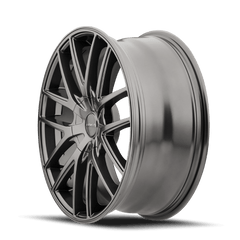 17x7.5 TOUREN TR60 5x112 5x120 Offset (42) Center Bore (72.62) Style #3260 | 3260 - 7709G - Black Patch Performance - TOUR32607709G