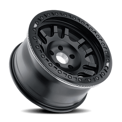 17x9 DIRTY LIFE CANYON RACE 5x4.5 Offset ( - 12) Center Bore (72.5) Style #9314 | 9314 - 7965MB12 - Black Patch Performance - DIRT93147965MB12