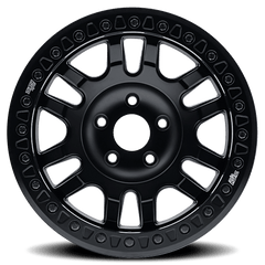 17x9 DIRTY LIFE CANYON RACE 5x4.5 Offset ( - 12) Center Bore (72.5) Style #9314 | 9314 - 7965MB12 - Black Patch Performance - DIRT93147965MB12