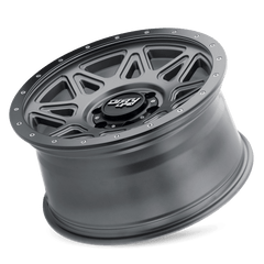 17x9 DIRTY LIFE THEORY 5x5 Offset ( - 12) Center Bore (78.1) Style #9305 | 9305 - 7973MGT - Black Patch Performance - DIRT93057973MGT