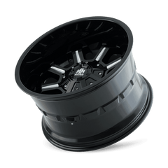 17x9 MAYHEM COMBAT 8x6.5 8x170 Offset (18) Center Bore (130.8) Style #8105 | 8105 - 7976M18 - Black Patch Performance - MAYH81057976M18