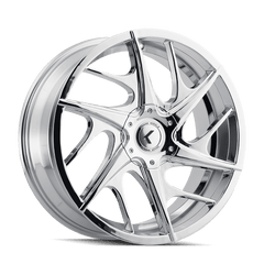 18x8 KRAZE ROGUE 5x112 5x4.5 Offset (40) Center Bore (73.1) Style #KR182 | KR182 - 8807C40 - Black Patch Performance - KRAZKR1828807C40