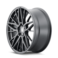 18x8 TOUREN TR93 5x4.25 Offset (35) Center Bore (63.5) Style #3293 | 3293 - 8831B35 - Black Patch Performance - TOUR32938831B35