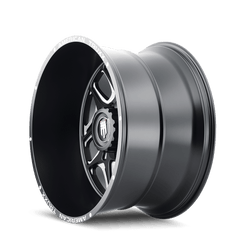 24x14 AMERICAN TRUXX SWEEP 6x5.5 Offset (-76) Center Bore (106.1) Style #AT1900 | AT1900-24483M-76 - Wheel from Black Patch Performance