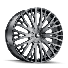 24x9.5 MAZZI TWIST TIE 5x115 5x120 Offset (18) Center Bore (74.1) Style #373 | 373-24918TM - MAZZI - Wheel