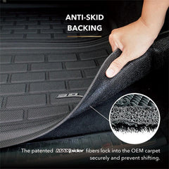 21 - 23 Tesla S Cargo Area Liner - Black Patch Performance - 3DMAM1TL0391309