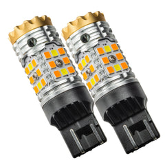 5111-023 - ORACLE 7443-CK LED Switchback High Output Can-Bus LED Bulbs - Electrical, Lighting and Body from Black Patch Performance