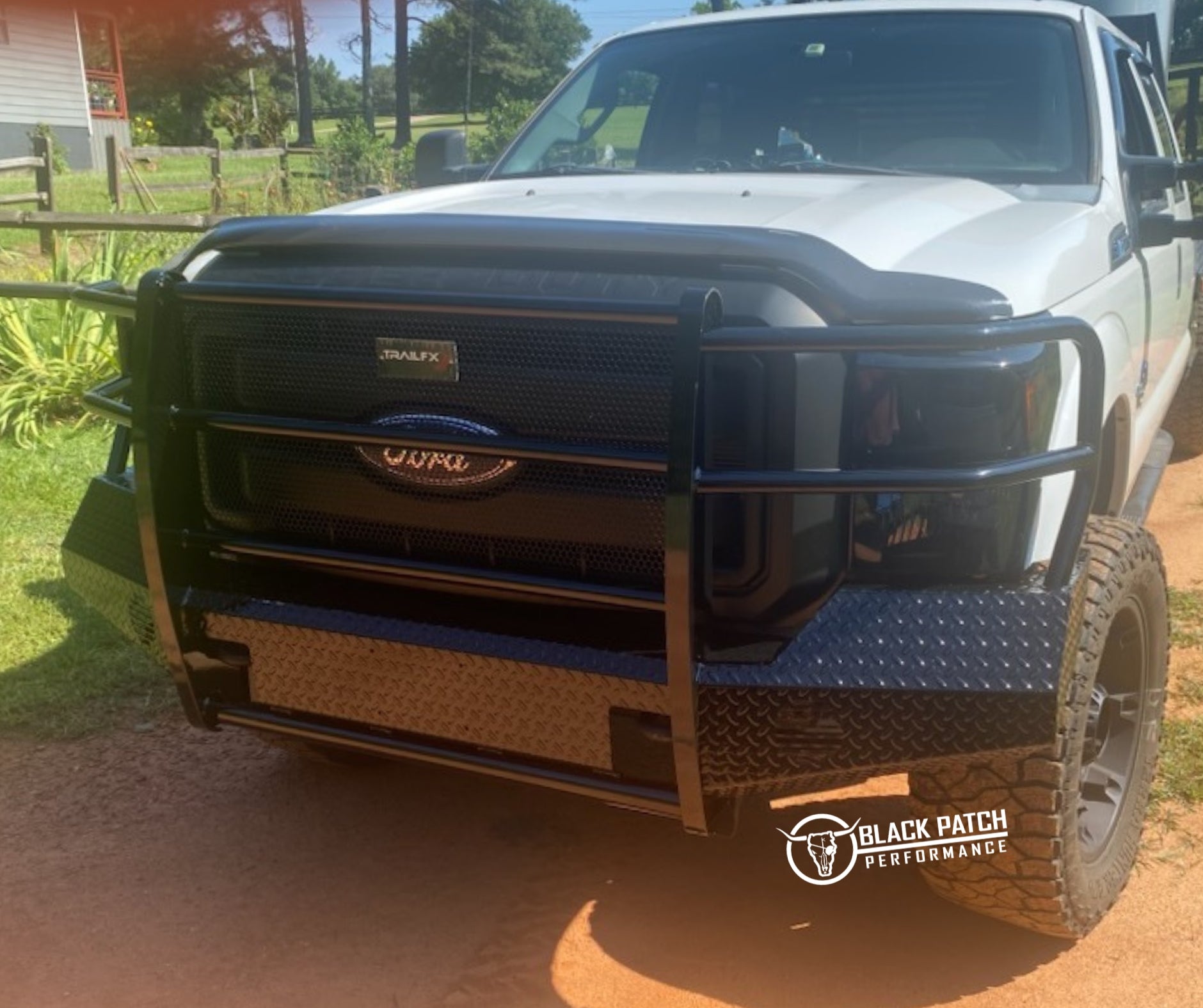 11-16 Ford F250/F350 Trail FX Front Diamond Plate Bumper - Made in the USA