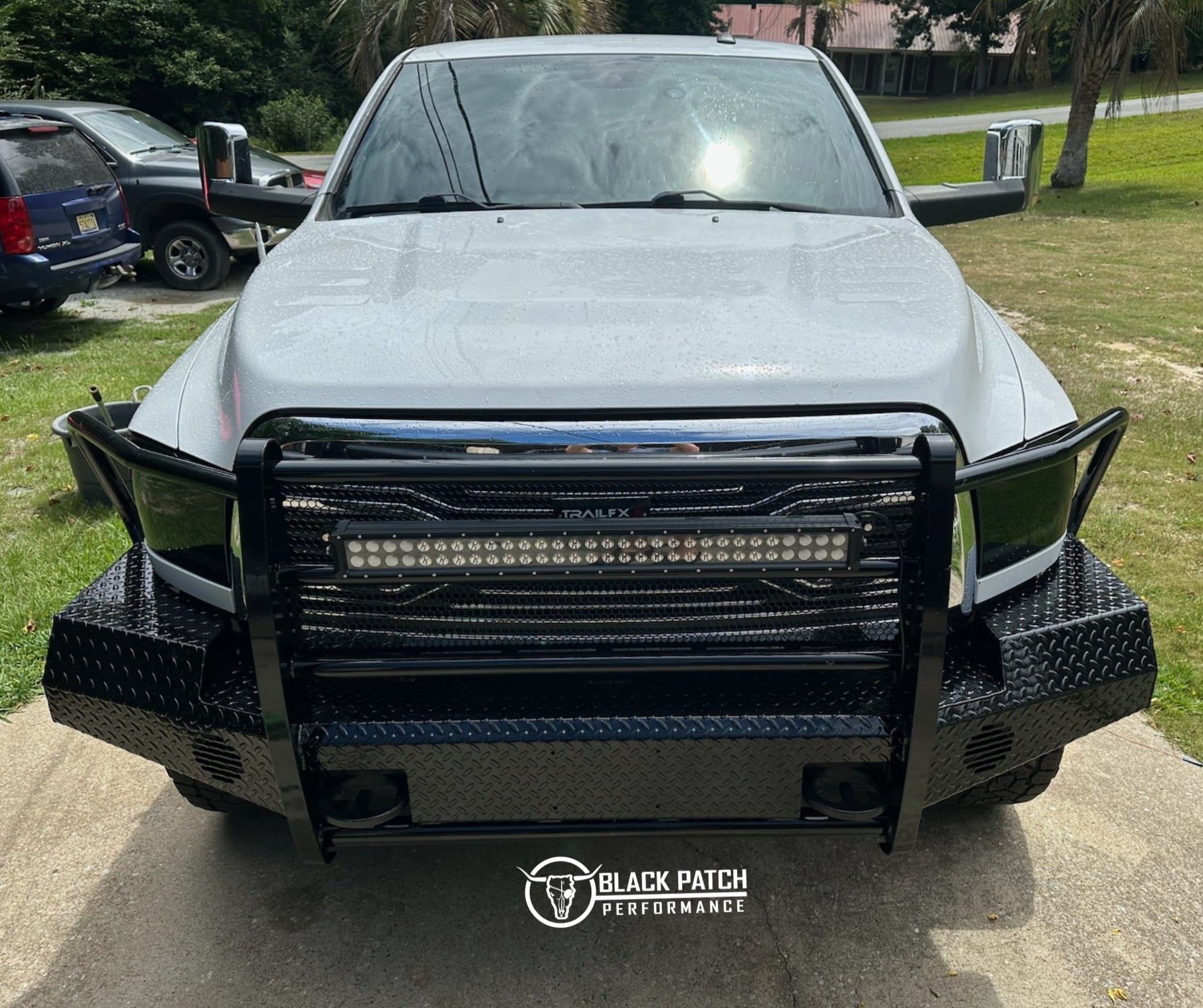 10-18 Ram 2500/3500 Trail FX Front Diamond Plate Bumper - Made in the USA