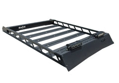 Aluminum Modular Roof Rack - Bolt On - 2010-2022 Toyota 4Runner - Textured Black - Body from Black Patch Performance