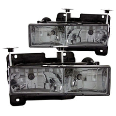 ANZO USA 111061 Crystal Headlight Set - Electrical, Lighting and Body from Black Patch Performance