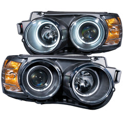 ANZO USA 121488 Projector Headlight Set w/Halo - HEADLIGHT SET from Black Patch Performance