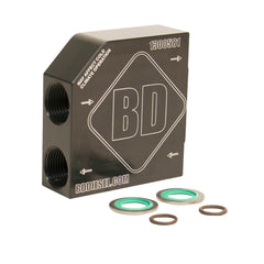 BD 68RFE/Aisin AS69RC Cooler Bypass Delete - Dodge/RAM 2019-2022 6.7L 2500/3500/4500/5500 - Belts and Cooling from Black Patch Performance