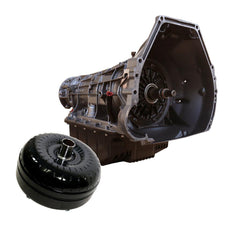 BD Ford 4R100 Transmission & Converter Stage 4 Package - 1999-2003 4wd c/w Auxiliary Filter Kit - Transmission from Black Patch Performance