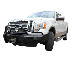 09-14 Ford F-150 Bumper - Front - Black Patch Performance - BSF09HBL1