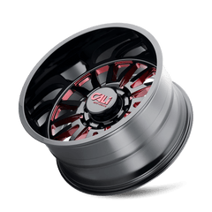 22x12 CALI OFF - ROAD SUMMIT 8x180 Offset ( - 51) Center Bore (124.1) Style #9110 | 9110 - 22278BTR - Black Patch Performance - CALI911022278BTR