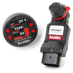 Derringer Tuner, with SuperGauge, includes ActiveSafety and Banks iDash 1.8 SuperGauge for 2020-21 Chevy/GMC 2500/3500 6.6L Duramax, L5P - Ignition from Black Patch Performance