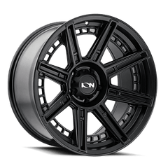 20x9 ION 149 5x5.5 Offset ( - 12) Center Bore (87.1) Style #149 | 149 - 2985MB - Black Patch Performance - ION1492985MB