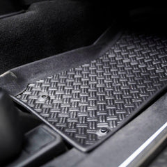 Jeep Floor Mat Set - Front - Body from Black Patch Performance