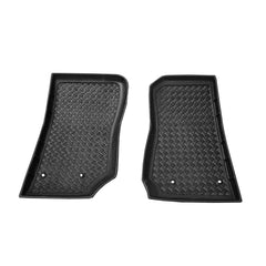 Jeep Floor Mat Set - Front - Body from Black Patch Performance
