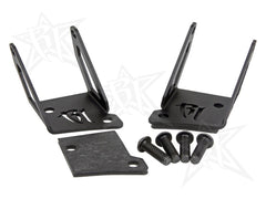 JK A PILLAR WINDSHIELD MOUNT KIT - WINDSHIELD FRAME from Black Patch Performance
