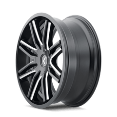 20x8.5 KRAZE CRAY 5x4.5 5x120 Offset (35) Center Bore (73) Style #KR141 | KR141 - 2804M35 - Black Patch Performance - KRAZKR1412804M35