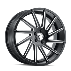 20x8.5 KRAZE SPINNER 5x120 Offset (40) Center Bore (74.1) Style #KR181 | KR181 - 2812M40 - Black Patch Performance - KRAZKR1812812M40