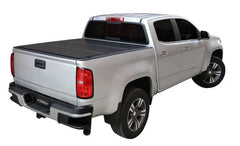 LOMAX FOLDING HARD COVER Tonneau Cover for 07-21 Toyota Tundra 6' 6" Box w/ Deck Rail (Black) - Accessories from Black Patch Performance
