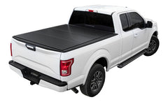 LOMAX FOLDING HARD COVER Tonneau Cover for 17-22 Ford F-250/F-350 6' 8" Box (Black) - Accessories from Black Patch Performance