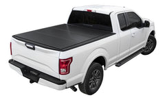 LOMAX FOLDING HARD COVER Tonneau Cover for 17-22 Ford F-250/F-350 6' 8" Box (Black) - Accessories from Black Patch Performance