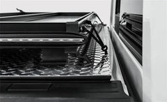 LOMAX FOLDING HARD COVER Tonneau Cover for 19-ON Chevy/GMC 1500 5' 8" Box w/ CarbonPro Box & w/o Bedside Storage Box (bolt on) (Diamond) - Accessories from Black Patch Performance