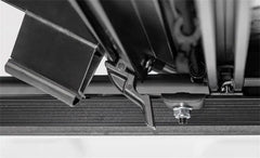 LOMAX FOLDING HARD COVER Tonneau Cover for 19-ON Chevy/GMC 1500 5' 8" Box w/ CarbonPro Box & w/o Bedside Storage Box (bolt on) (Diamond) - Accessories from Black Patch Performance